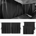 Car Privacy Curtains Sunshades Rear — Swuffy