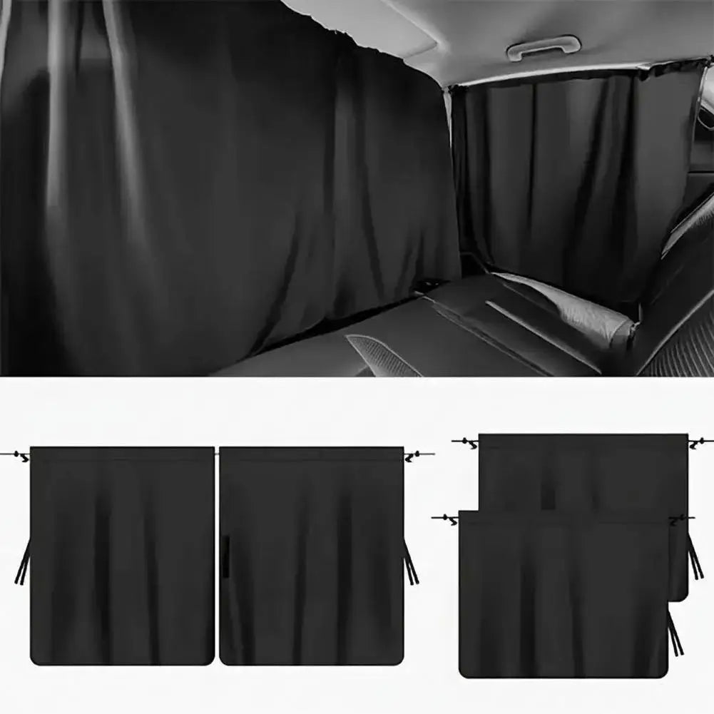 Car Privacy Curtains Sunshades Rear — Swuffy