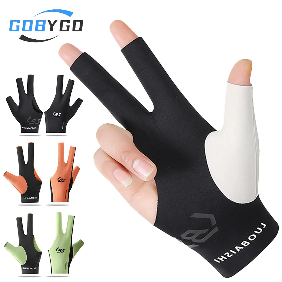 Gobygo Finger Billiard Gloves Breathable — Swuffy