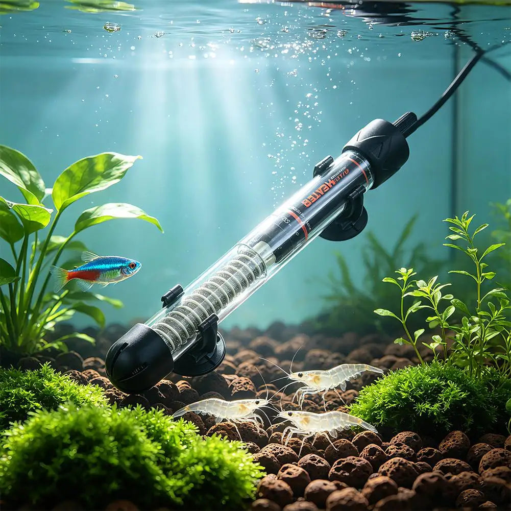 Nuvora Aquarium Submersible Heater Fish Tank Water Heating — Nuvora