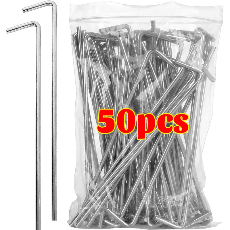 Heavy Duty Metal Tent Stakes — Swuffy