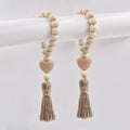 Rustic Wood Bead Garland — Swuffy