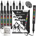 Black White Acrylic Painting Marker — Swuffy