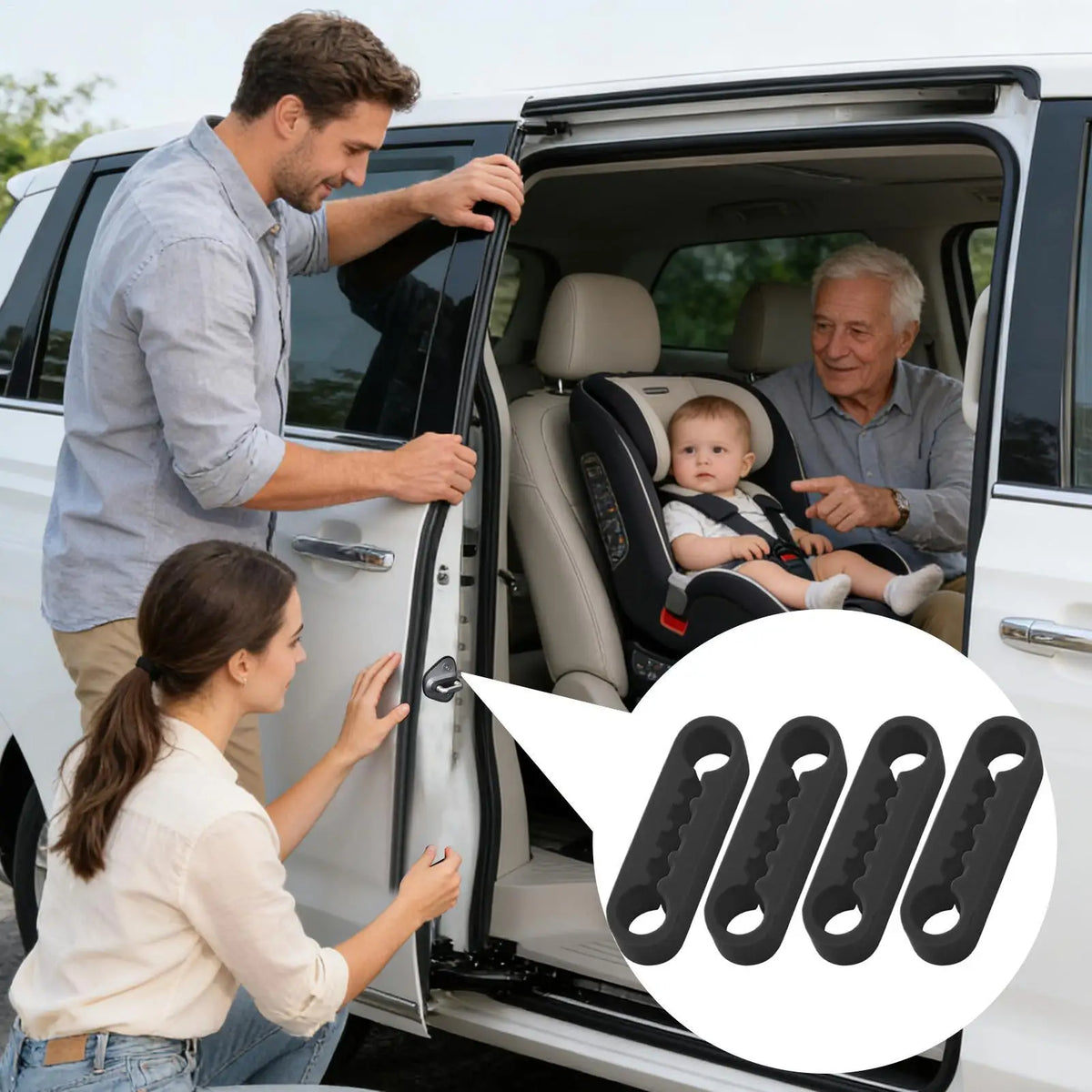 Car Door Lock Damper Buffer — Swuffy