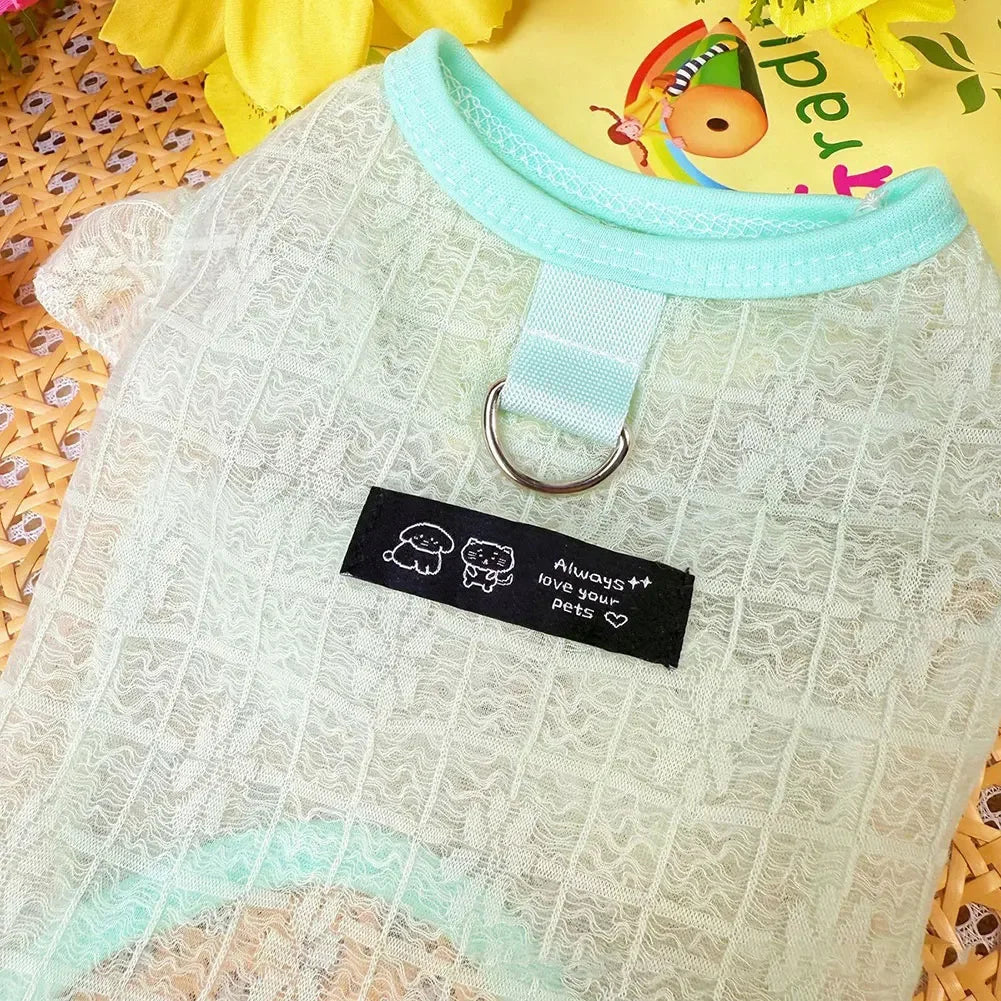 Cooling Vests Ring Puppy Clothes — Swuffy