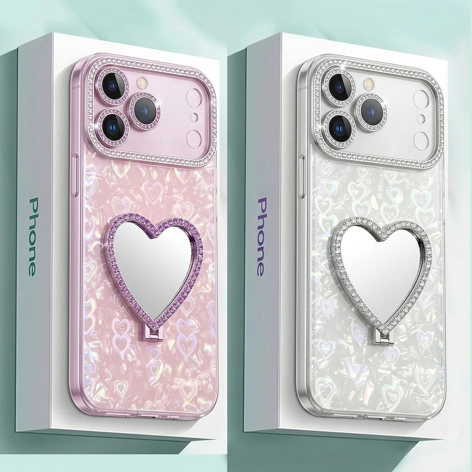 Heart Mirror Phone Case Iphone — Swuffy