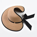 Elegant Round Summer Straw Hat — Swuffy