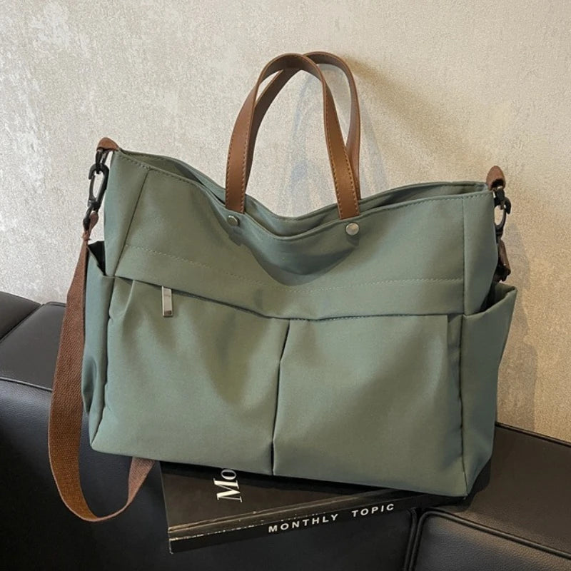 Stylish Nylon Tote Bag Large — Swuffy