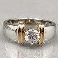Sparkling Inlaid White Cz Ring — Swuffy