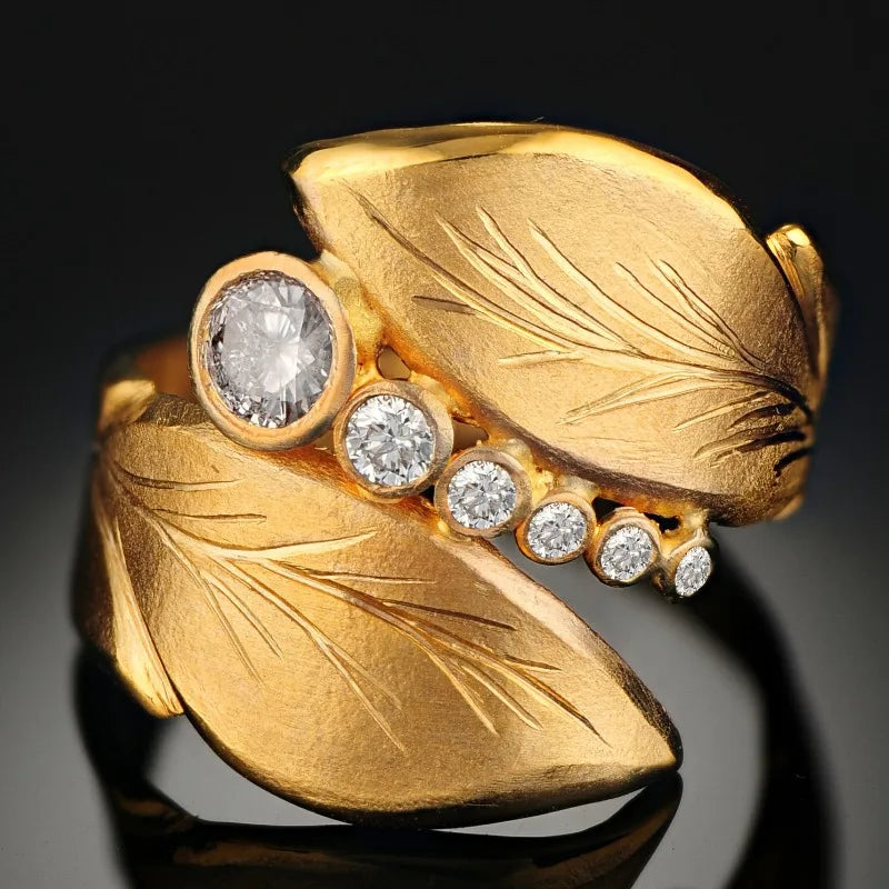 Dazzling Inlaid White Cz Ring — Swuffy