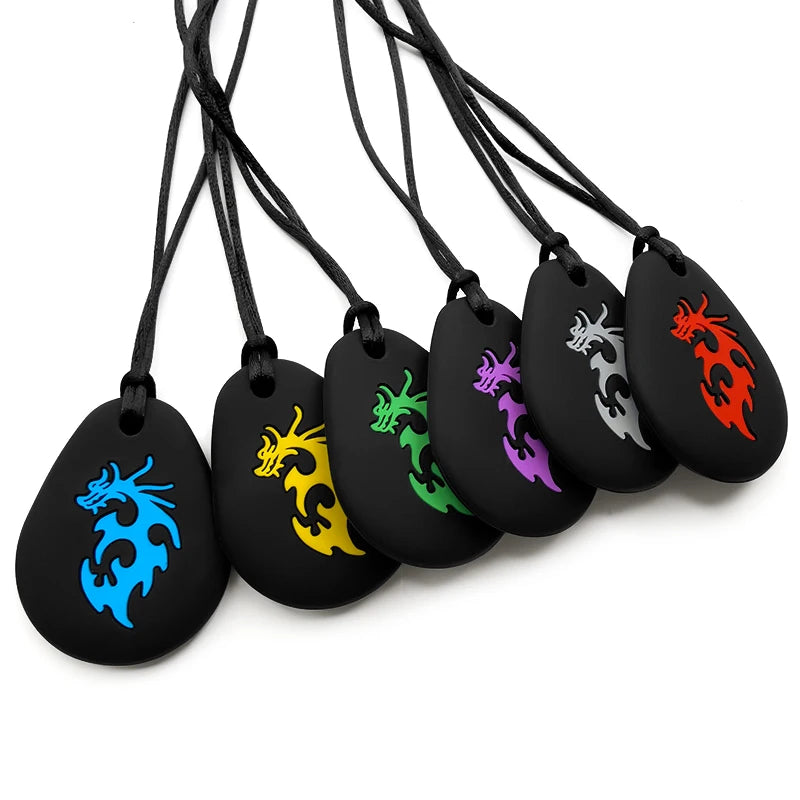 Dragon Sensory Chew Necklace Kids — Swuffy