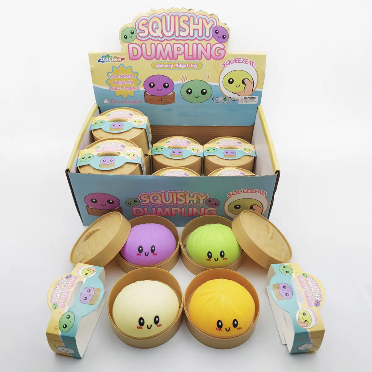 Dumpling Squishy Toy — Swuffy