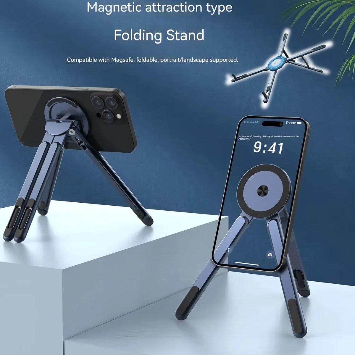 Desktop Phone Bracket Magnetic Handheld — Swuffy