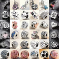 Silver Charm Sat Beads Butterfly — Swuffy