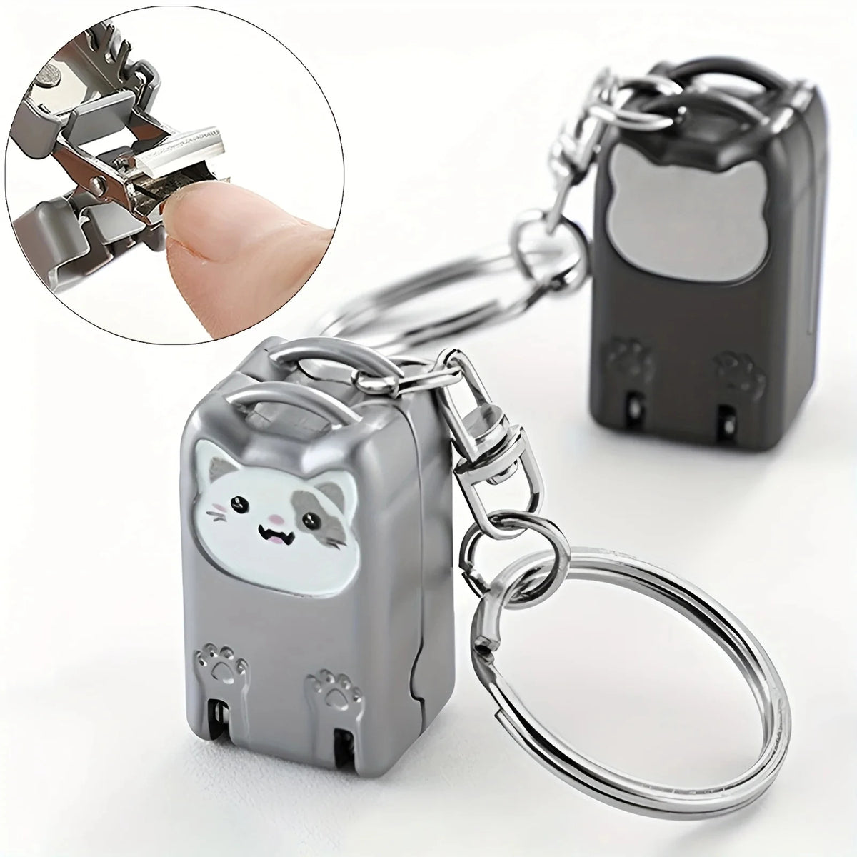 Foldable Nail Clippers Stainless Steel — Swuffy