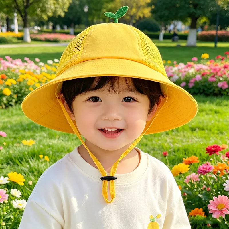 Sun Bucket Hat Summer Little — Swuffy