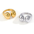 Youthway Minimalist Chunky Open Rings — Swuffy