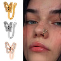 Egirl Butterfly Nose Ring Fake — Swuffy