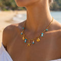 Starfish Shell Necklace Stainless Steel — Swuffy