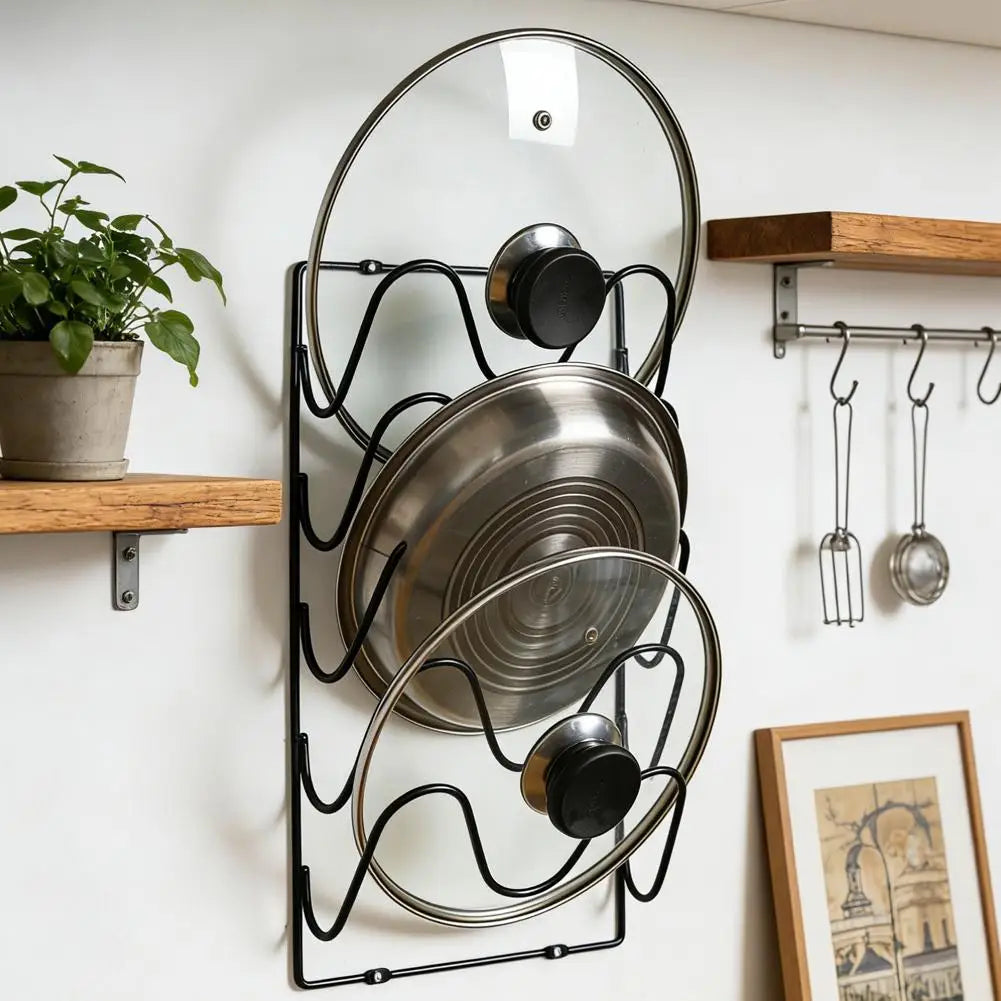 Functional Wall Mounted Pot Lid — Swuffy
