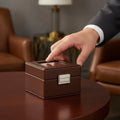 Slot Leather Watch Travel Storage — Swuffy