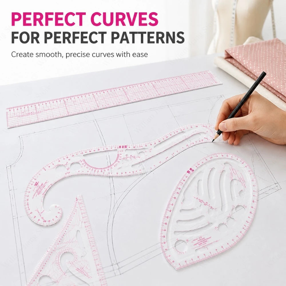 Flexible French Curve Ruler Kit — Swuffy