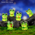 Kawaii Luminous Smiling Frog Resin — Swuffy