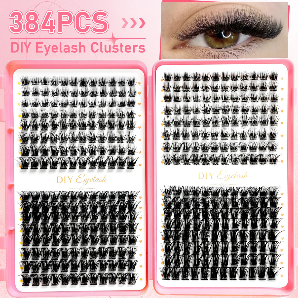 Lash Extension Clusters Kit Curl — Swuffy