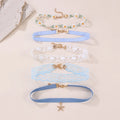 Charming Lace Plaid Floral Choker — Swuffy