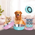 Stainless Steel Dog Basin Paw — Swuffy