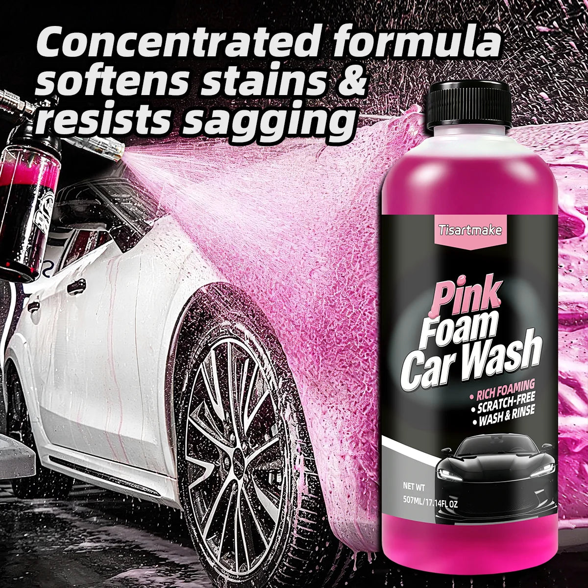 Pink Foaming Extreme Bodywash Wax — Swuffy