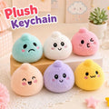 Steamed Bun Plush Keychain Soft — Swuffy