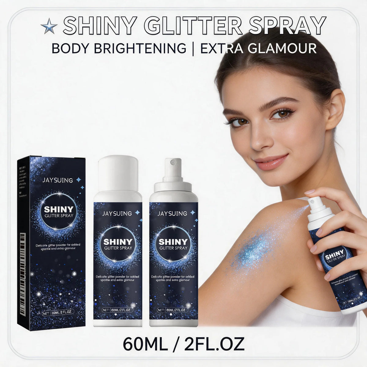 Glitter Highlight Spray Shimmer Powder — Swuffy