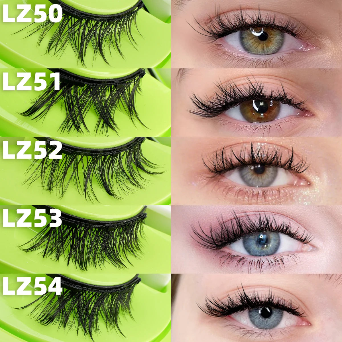 Ysdo Reusable Magnetic Lashes Natural — Swuffy