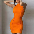 Sleeveless Bodycon Dress Woman Slim — Swuffy