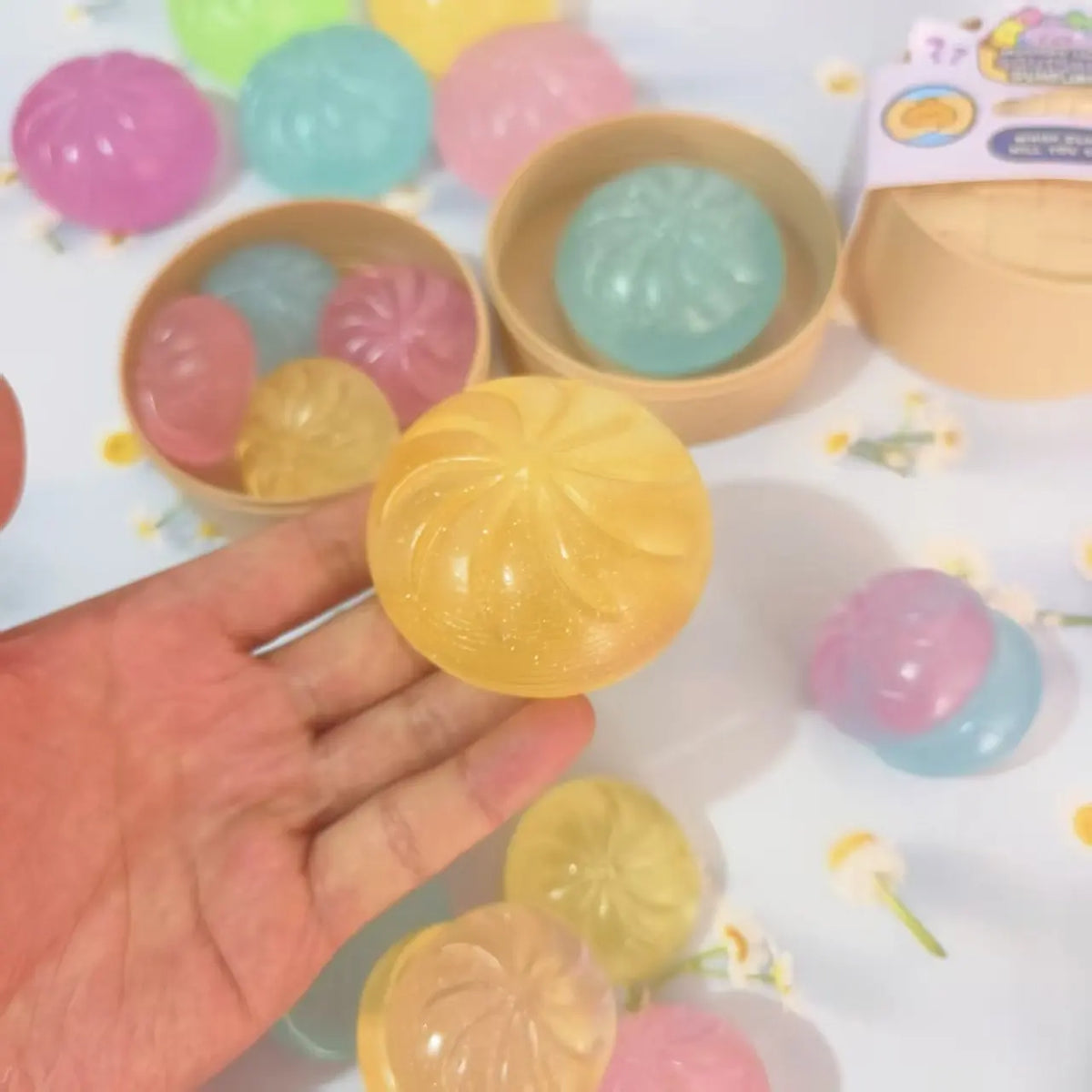 Glitter Dumpling Squishes Stress Relief — Swuffy