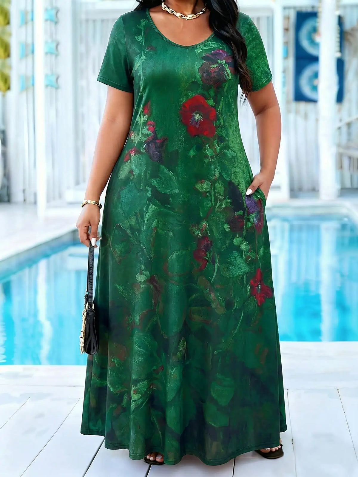 Summer Casual Plus Size Dress — Swuffy