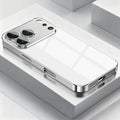 Silver Metallic Paint Electroplated Glass — Swuffy