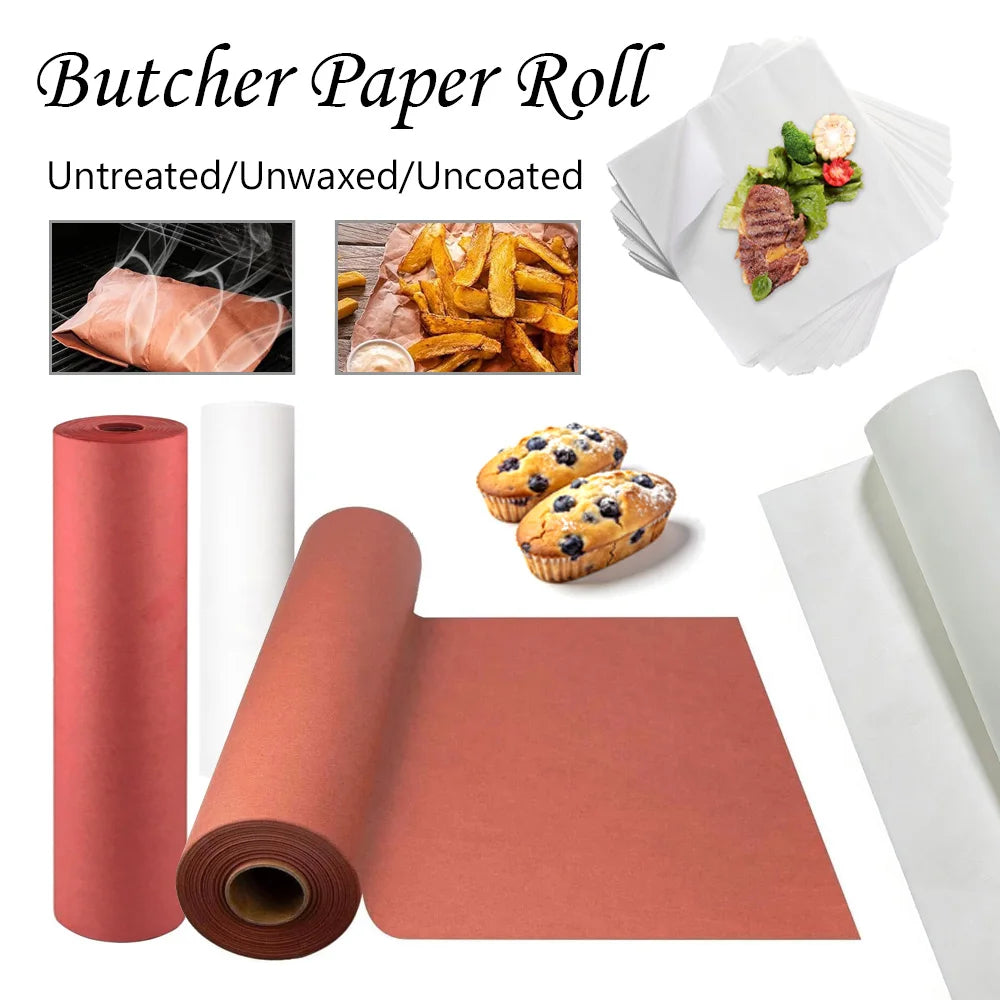 Unwaxed Peach Butcher Paper Roll — Swuffy