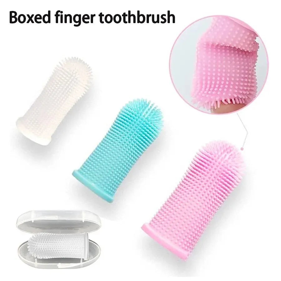 Pet Finger Toothbrush — Swuffy