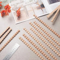 Multiple Sizes Unfinished Wood Beaded — Swuffy