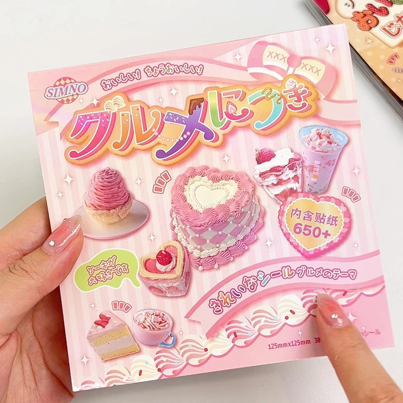 Nuvora 30 Pages Ins Retro Cute Dessert Cake — Nuvora
