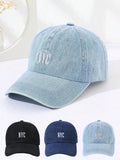 York Embroidered Baseball Cap Adjustable — Swuffy