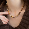 Trendy Vintage Beaded Chain Necklace — Swuffy