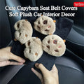 Capybara Seat Belt Cover Soft — Swuffy