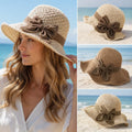 Summer Straw Hat Foldable Wide — Swuffy