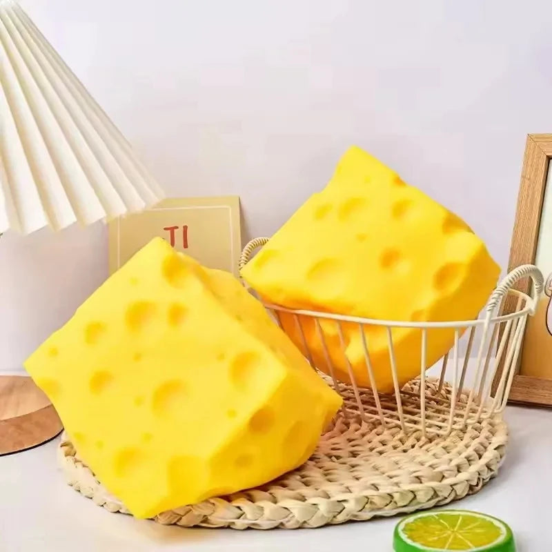Giant Cheese Squeeze Toy Extra — Swuffy