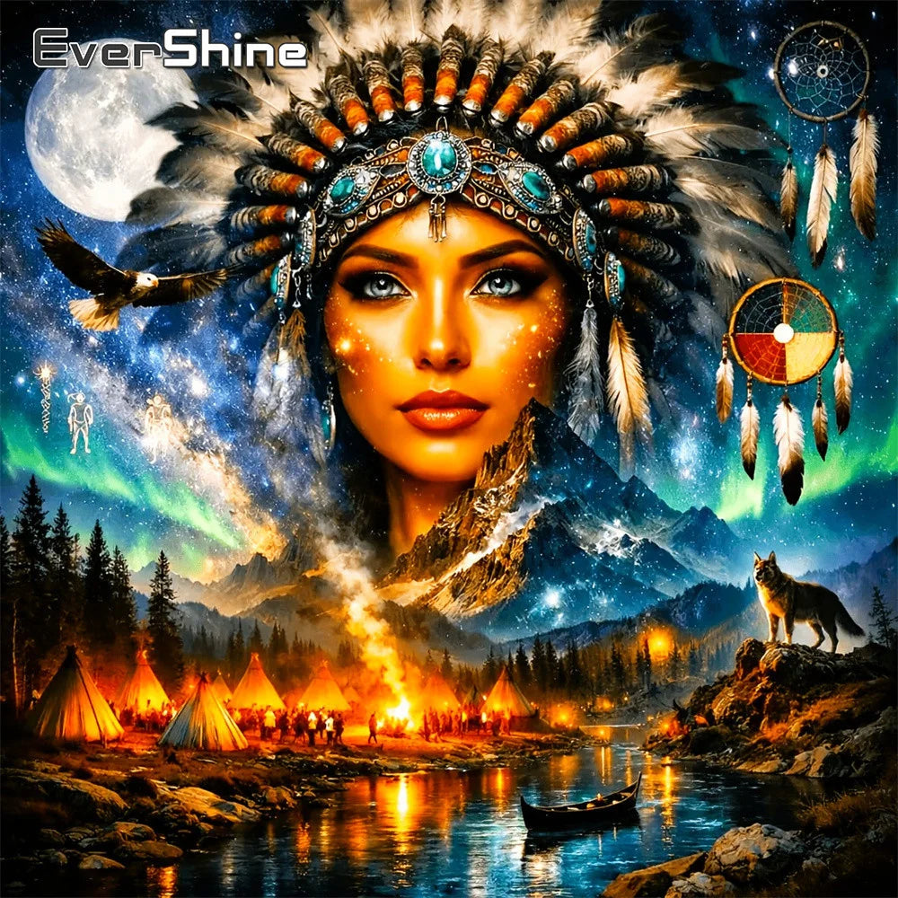 Evershine Diamond Embroidery Indian Full — Swuffy