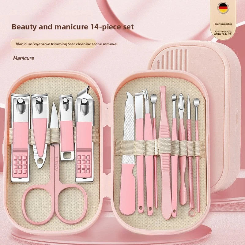 Manicure Pedicure Kit Box Nail — Swuffy