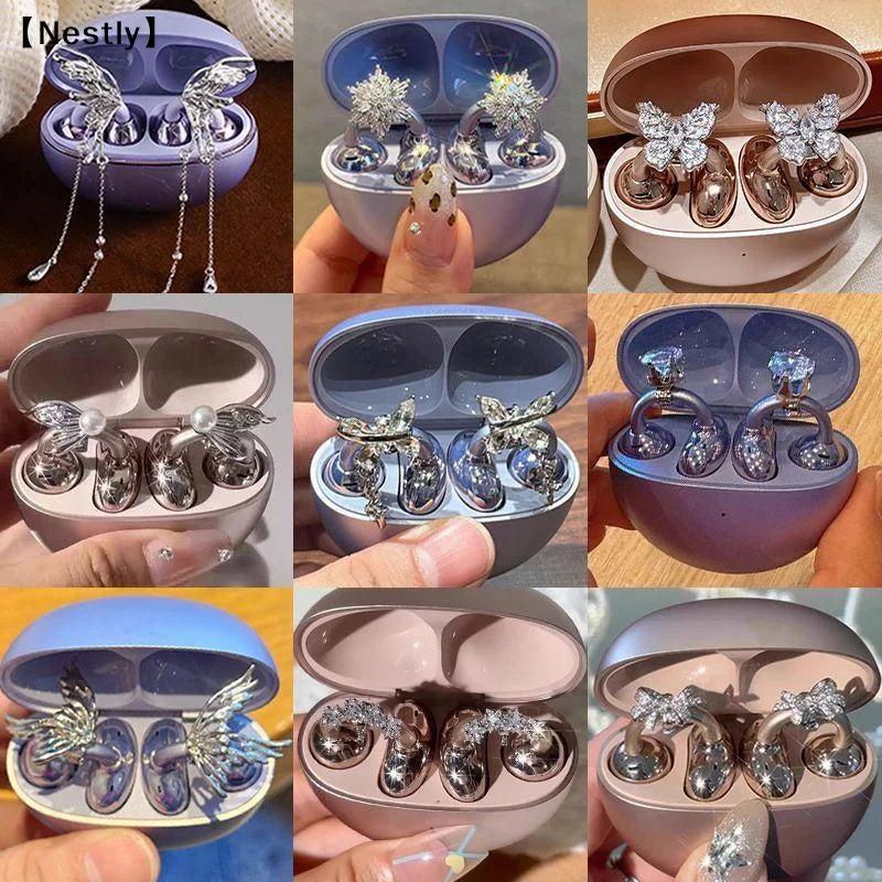 Headphone Diameter Buckle Zircon Decorative — Swuffy
